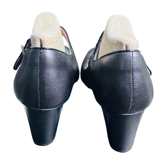 Sofft Petra Mary Jane Pumps Leather Black Heels Comfortable W 7 NIB MSRP $119.95 - Picture 3 of 8